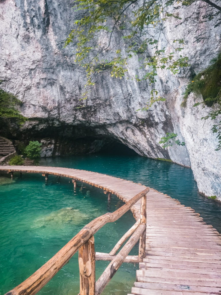 Pathways in Plitvice Lakes