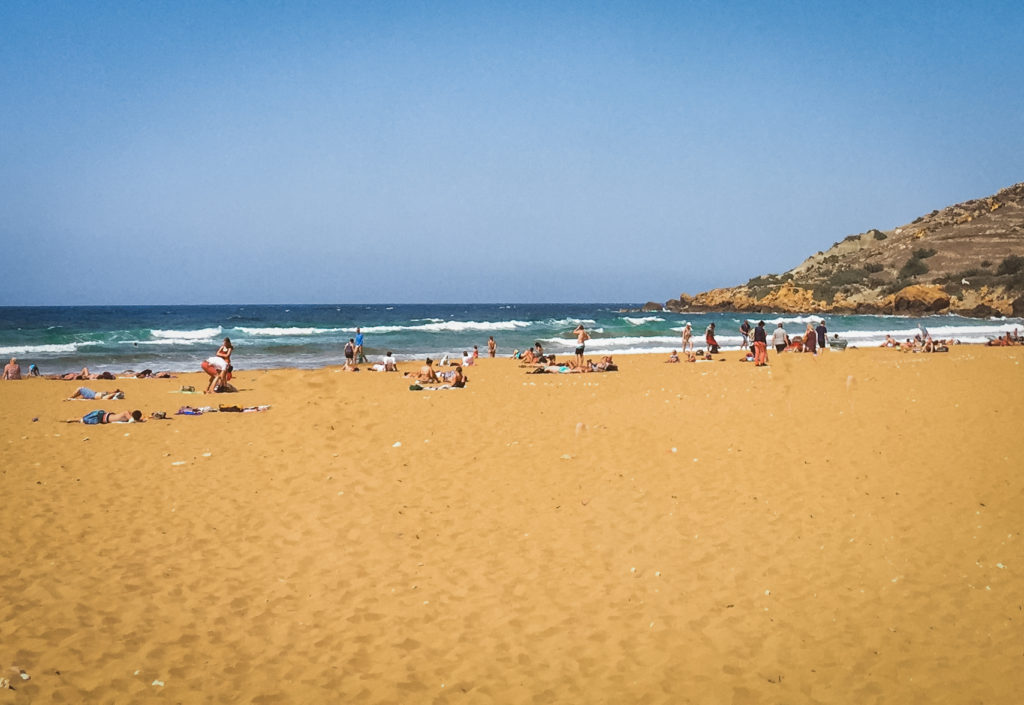 Beaches in Malta