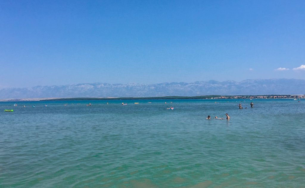 Beaches Outside of Zadar