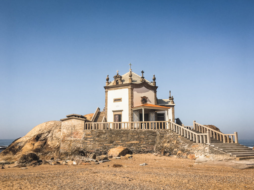 Chapel on the Sea in Northwest Portugal