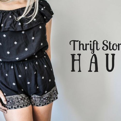 Style on a Budget: Thrift Store Haul
