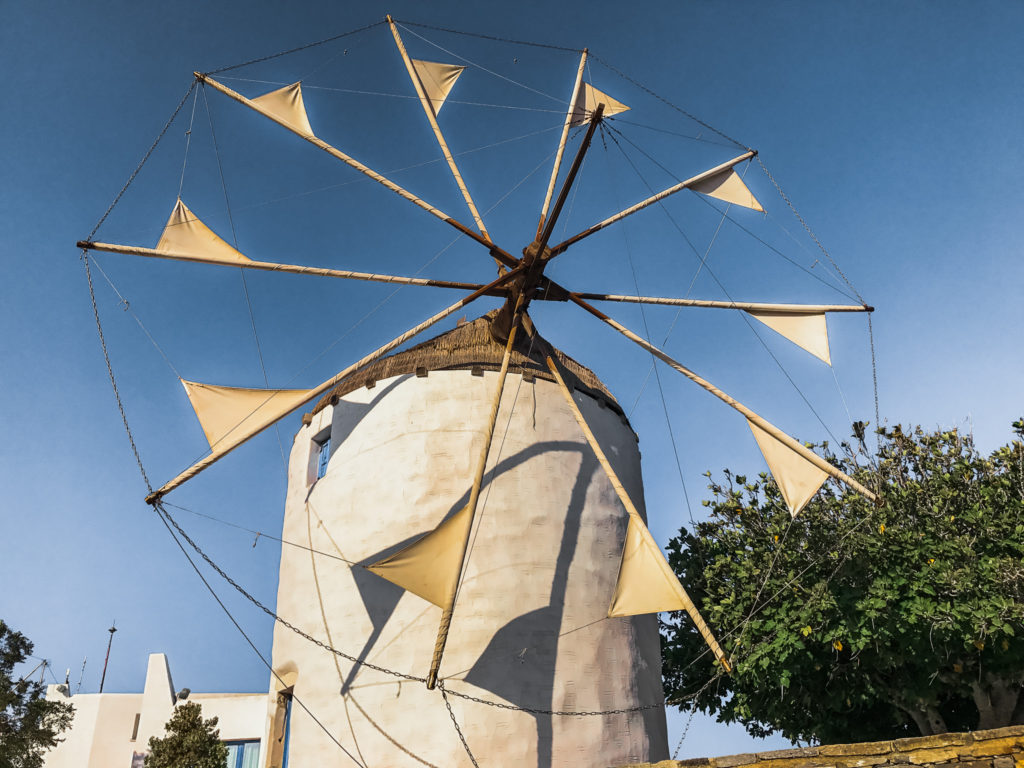Windmills in Parikia