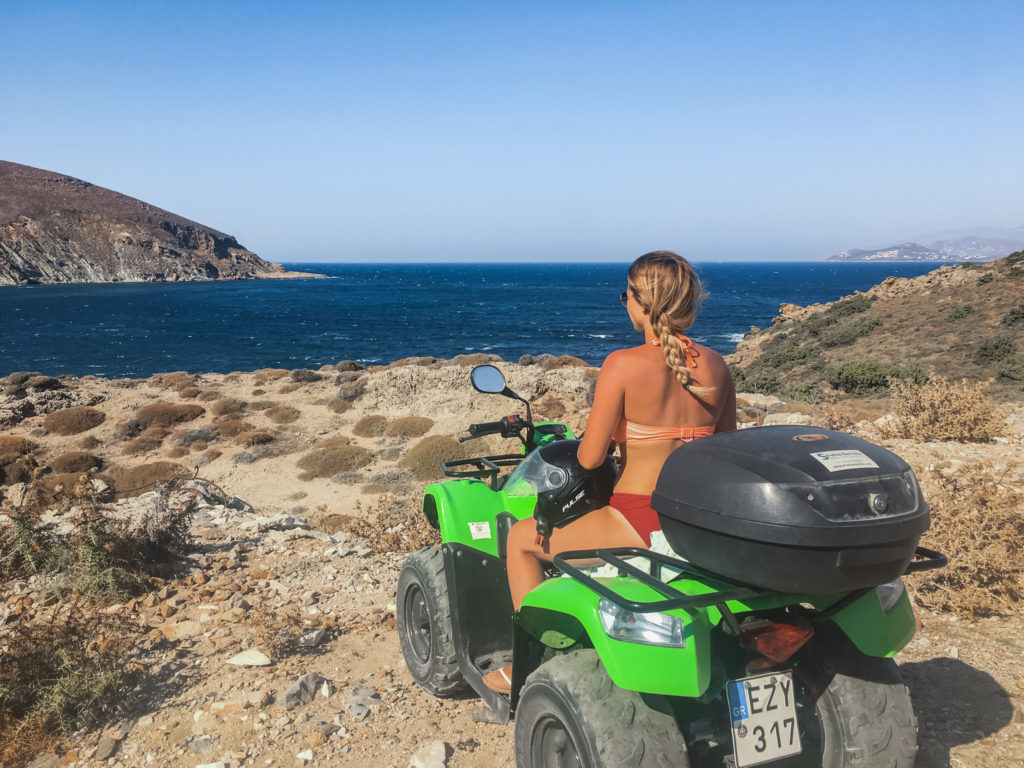 Exploring Paros on ATV