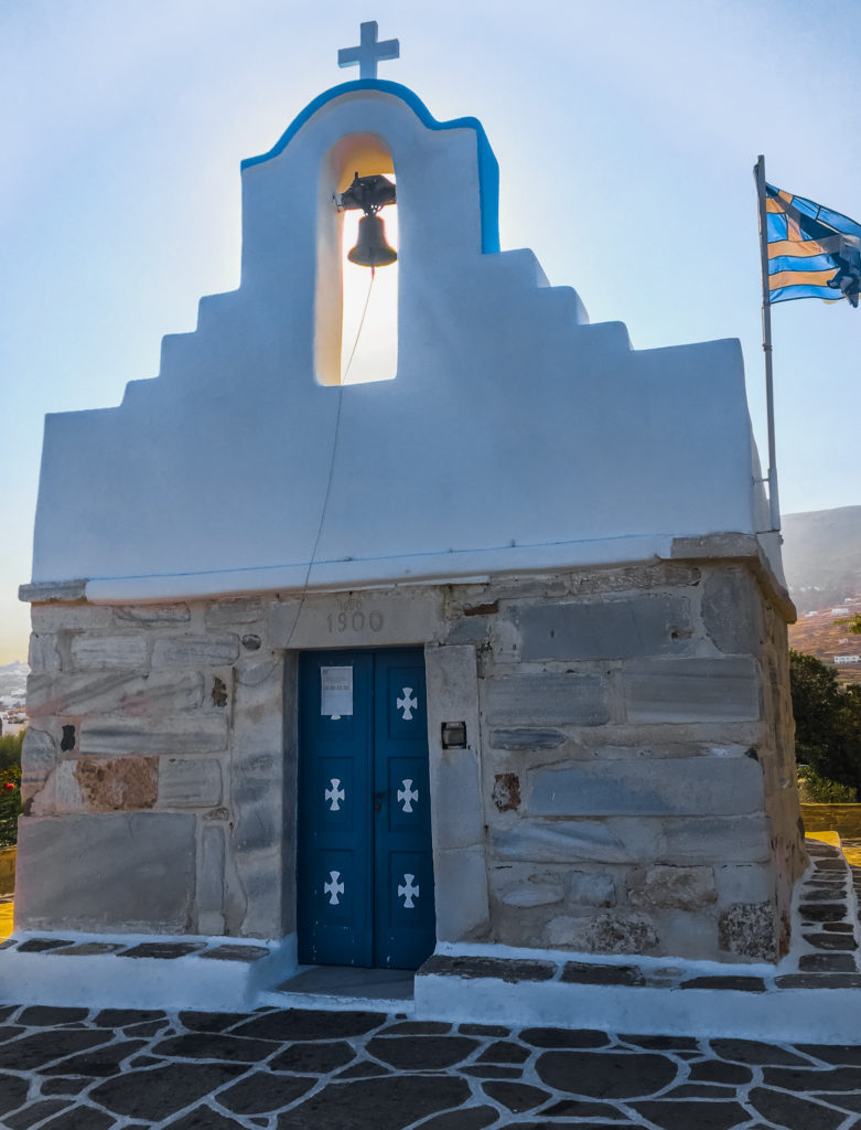 A Church in Parikia, Paros Island