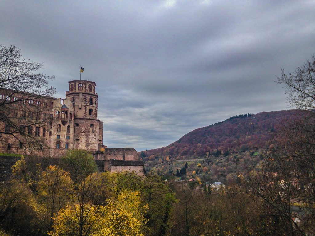 Heidelberg Castle from the North