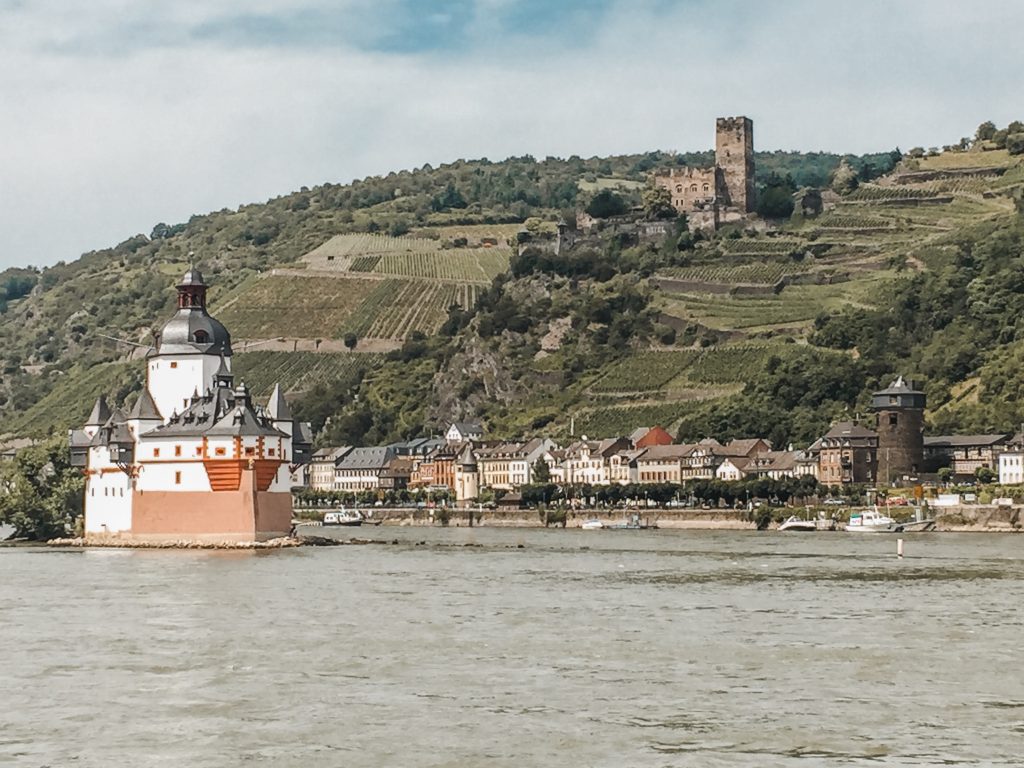 Burg Gutenfels on the Rhine River