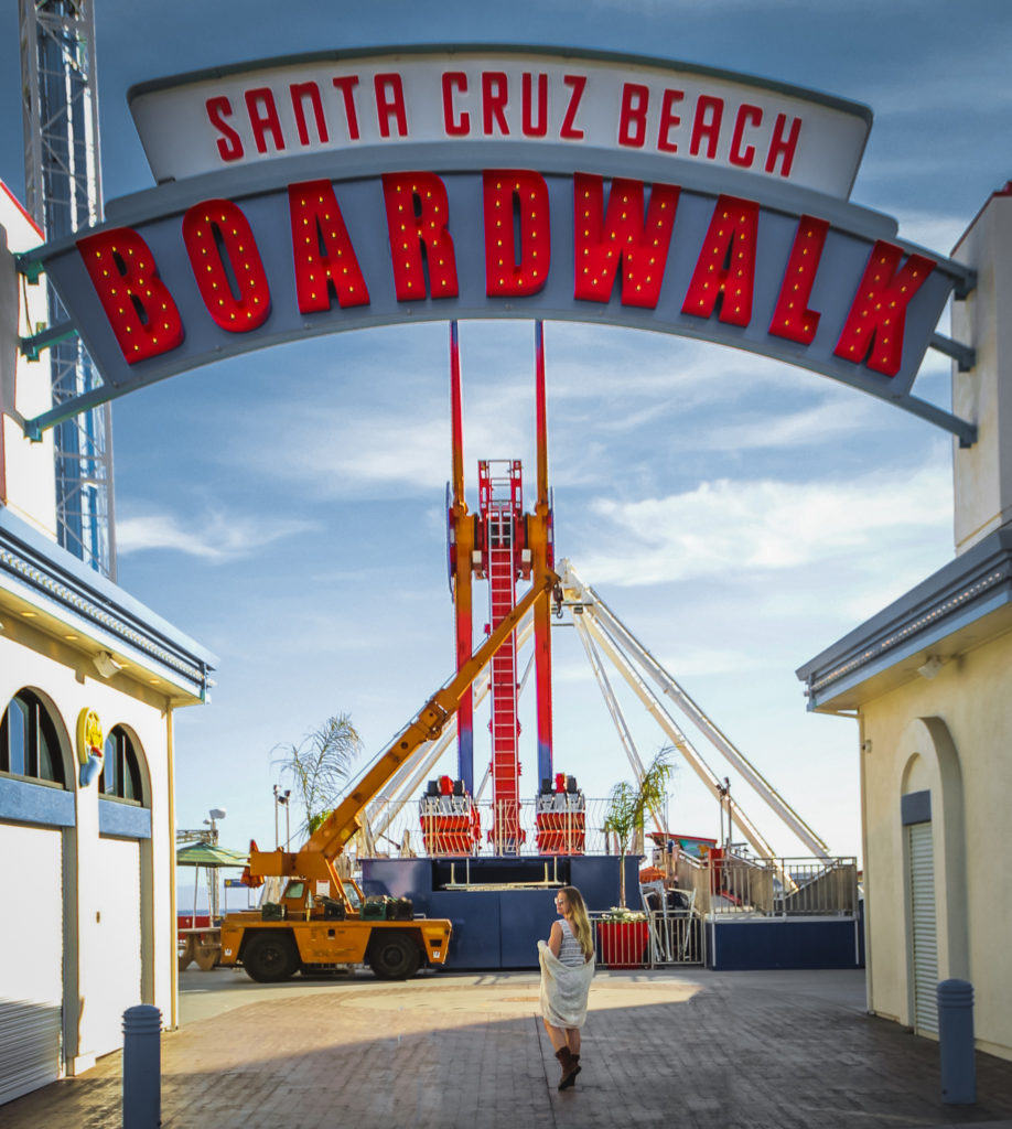 Santa Cruz Boardwalk sign
