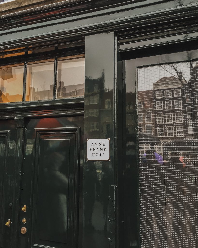 Entrance to the Anne Frank House