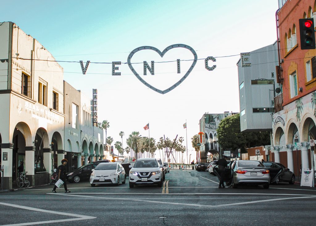 the famous venice sign