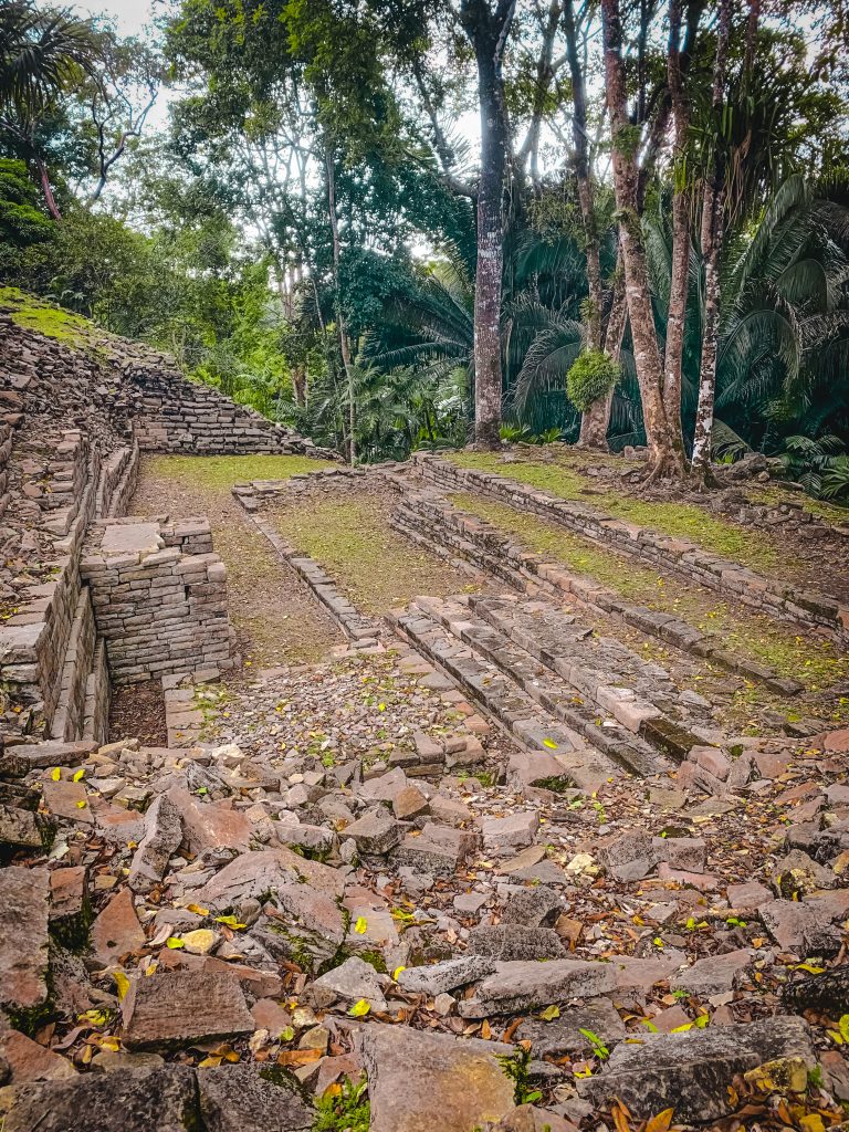Lubaantun Mayan ruins site