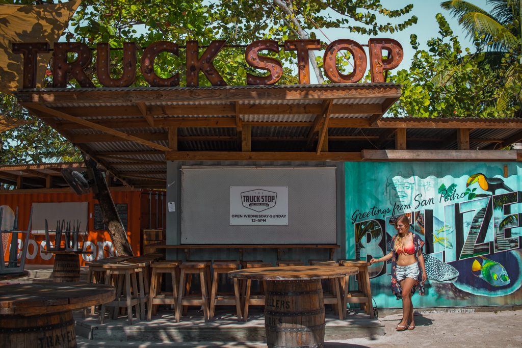 The Truck Stop in Ambergris Caye