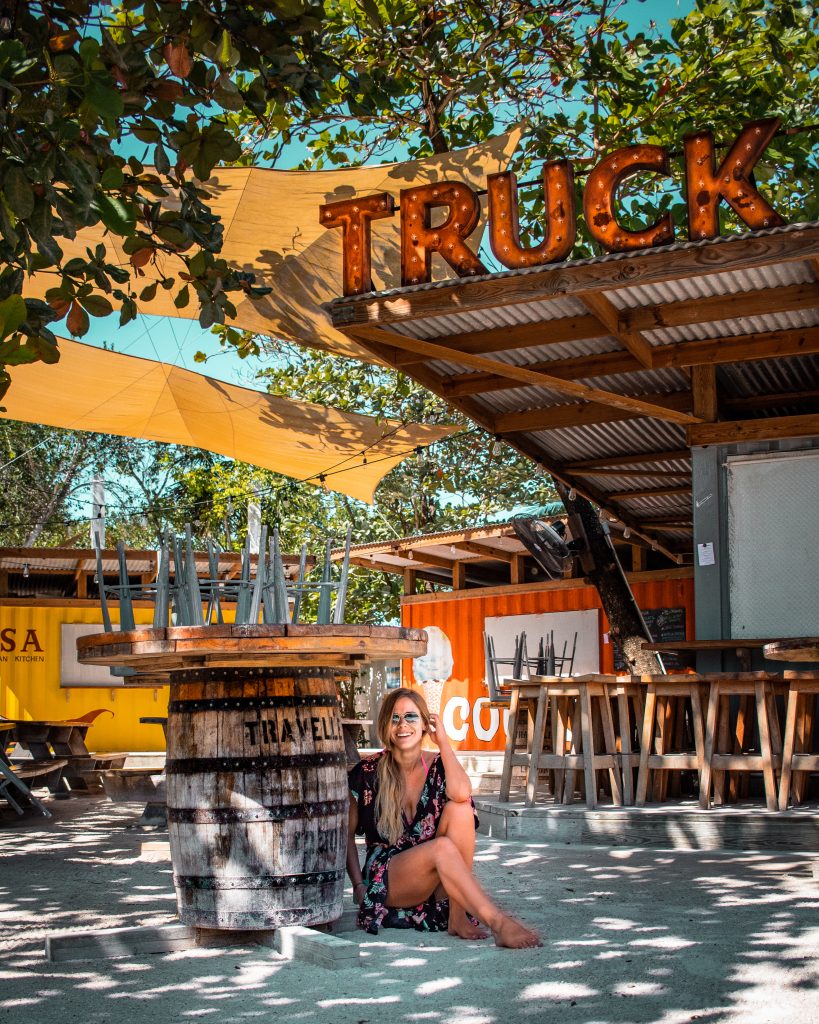 The Truck Stop in San Pedro, Ambergris Caye