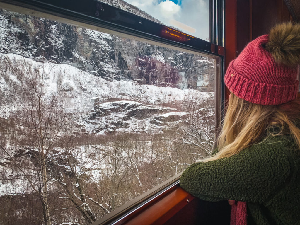 Riding the Flam Train in Norway