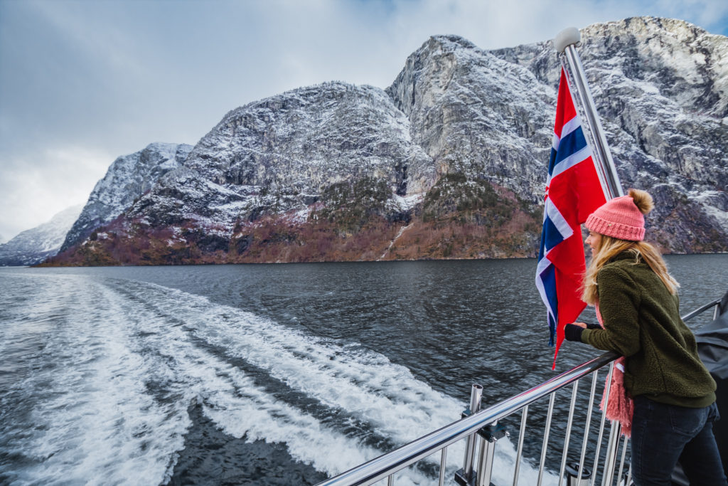 Cruising on the fjords of Norway