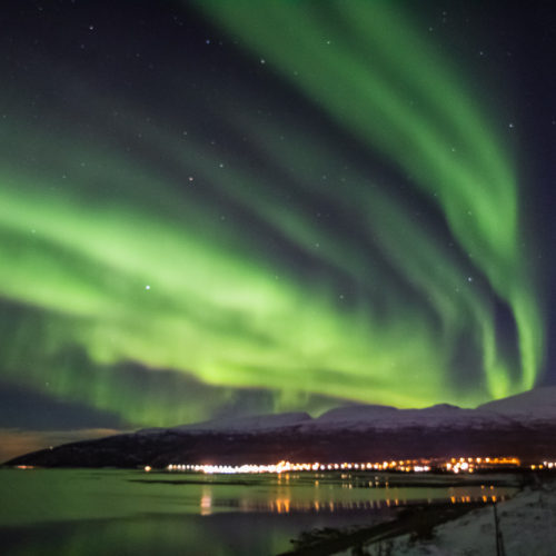 Chasing the Northern Lights in Tromso, Norway + Shooting Tips