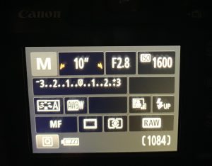Camera settings to shoot the Northern Lights