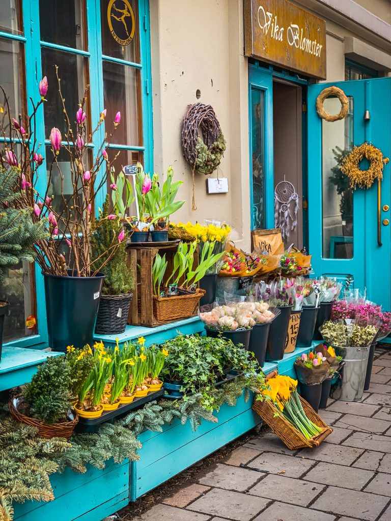 Flower shops in Oslo, Norway