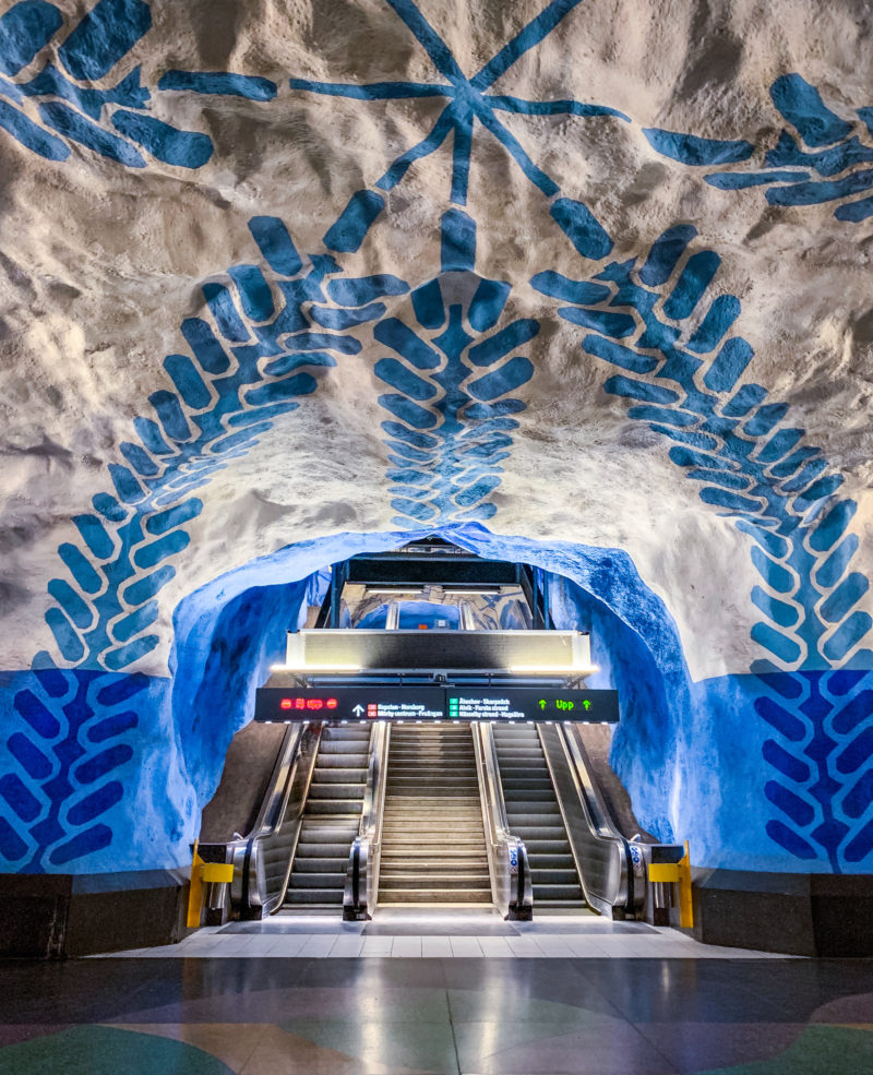 A Guide To The Stockholm Subway Art - The Break Of Dawns