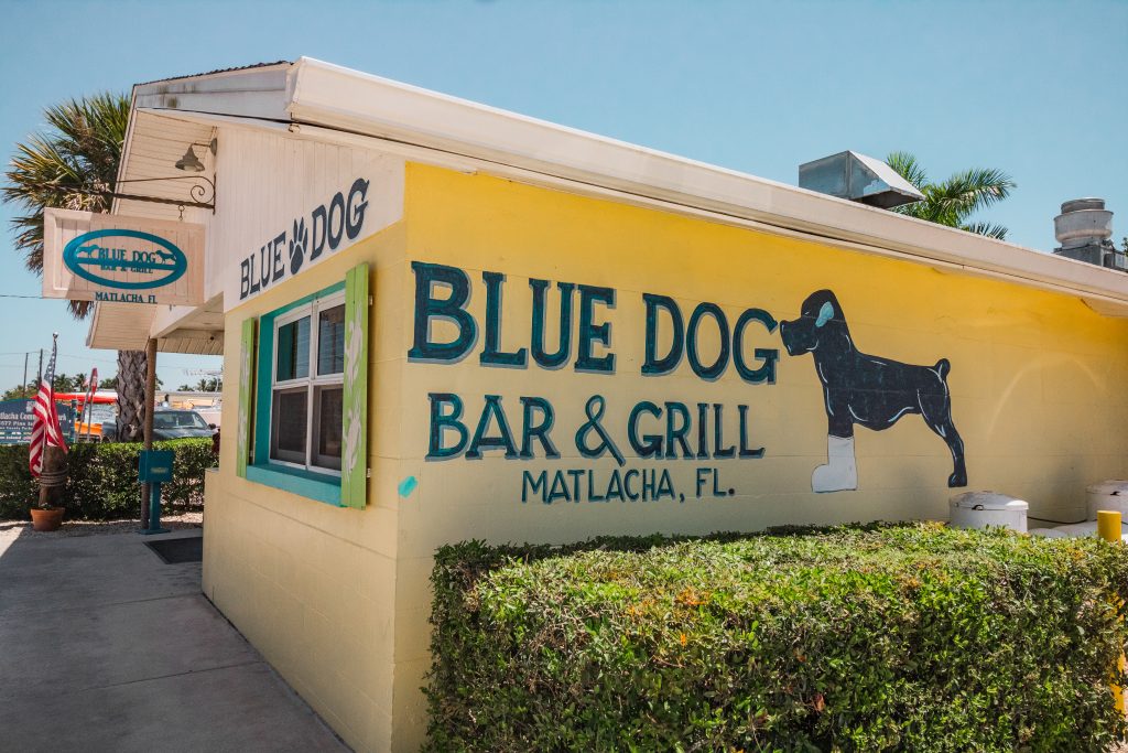 Blue Dog Bar and Grill in Matlacha