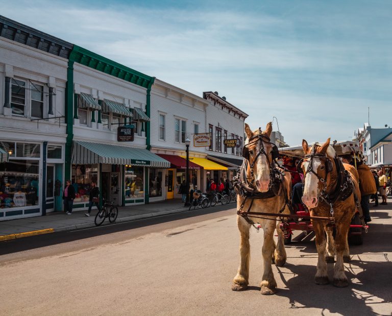 Mackinac Island by Horse & Carriage - The Break of Dawns