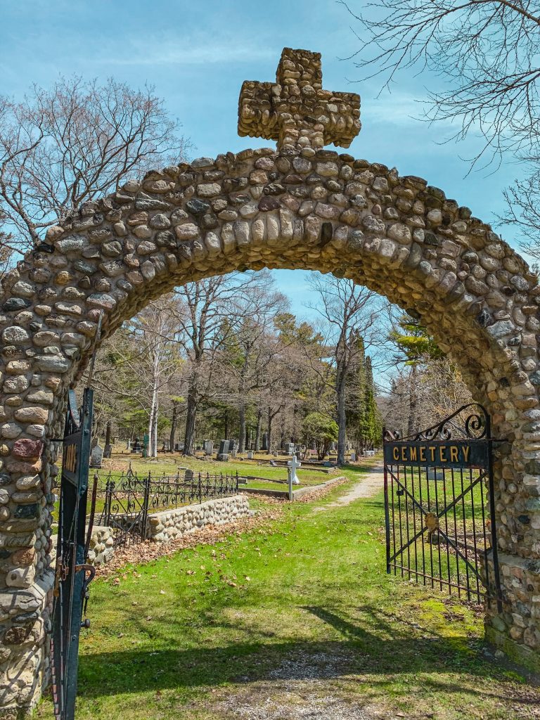 Cemetery on Mackinac Island