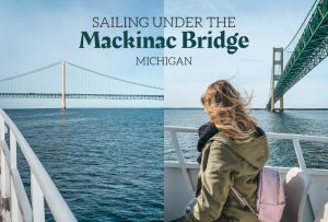 Featured Image for Sailing Under the Mackinac Bridge