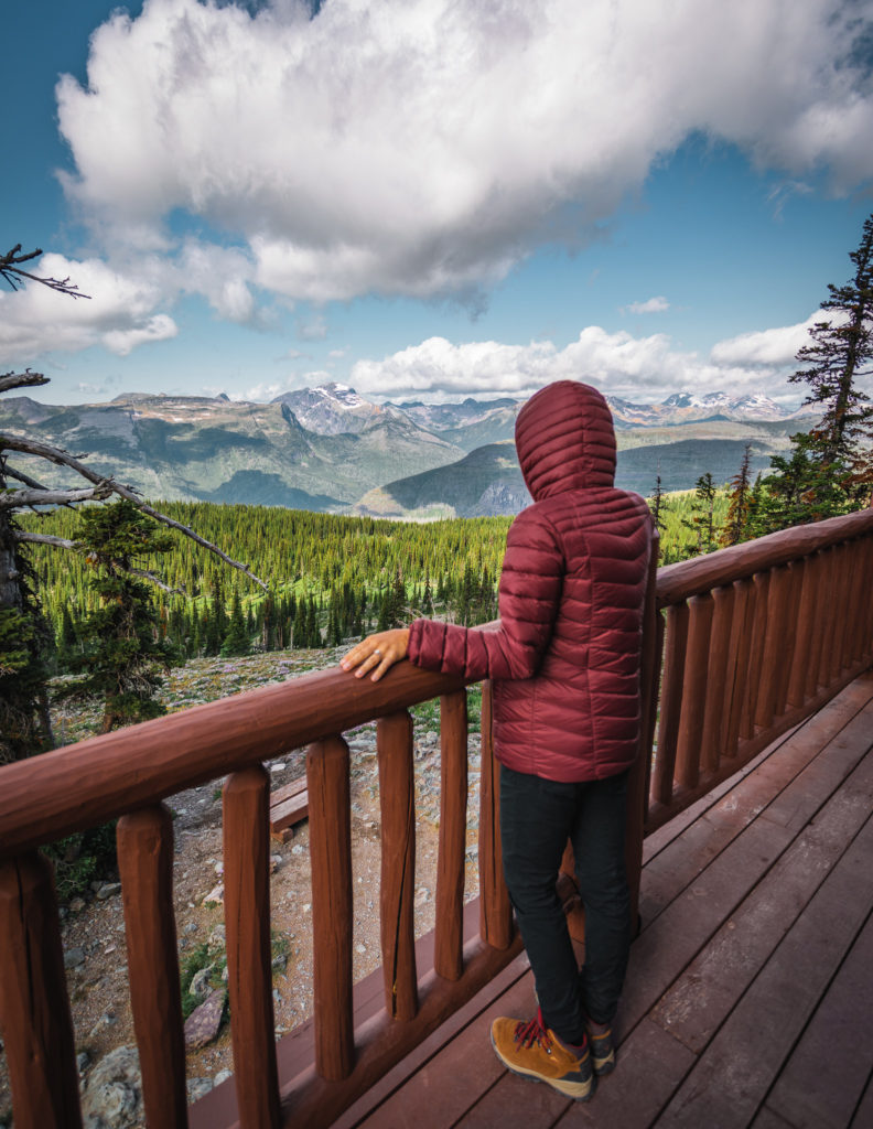 Views from the Granite Park Chalet in Glacier NP
