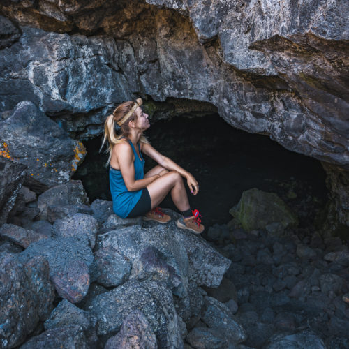 Spelunking in the Caves of Craters of the Moon National Park