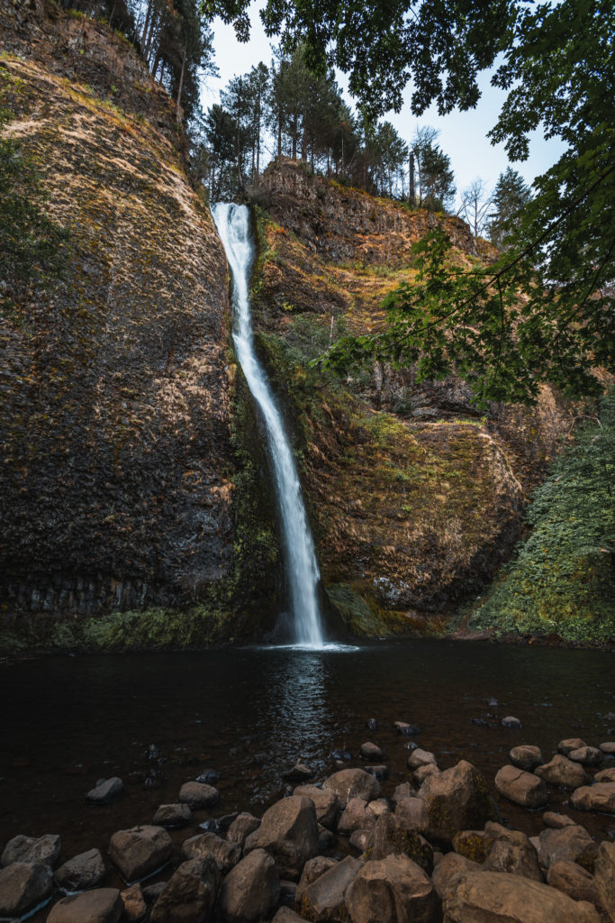 Waterfalls in the Columbia River Gorge