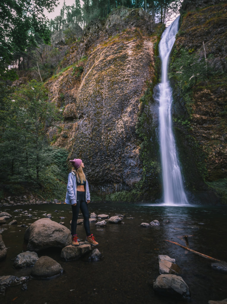 Waterfalls in the Columbia River Gorge