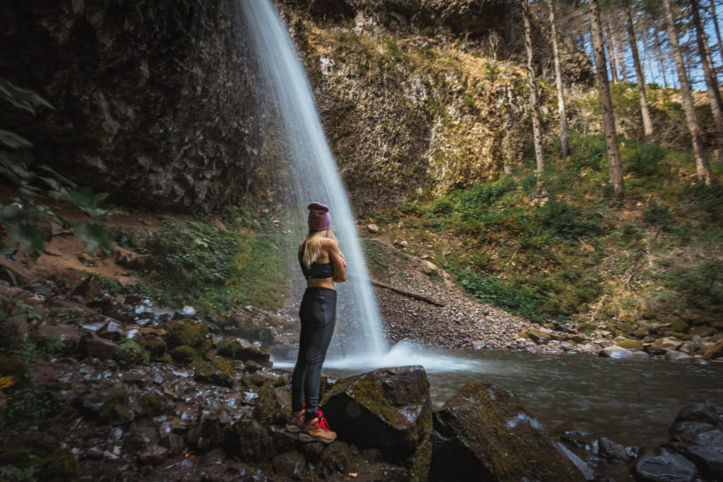 Waterfalls in the Columbia River Gorge