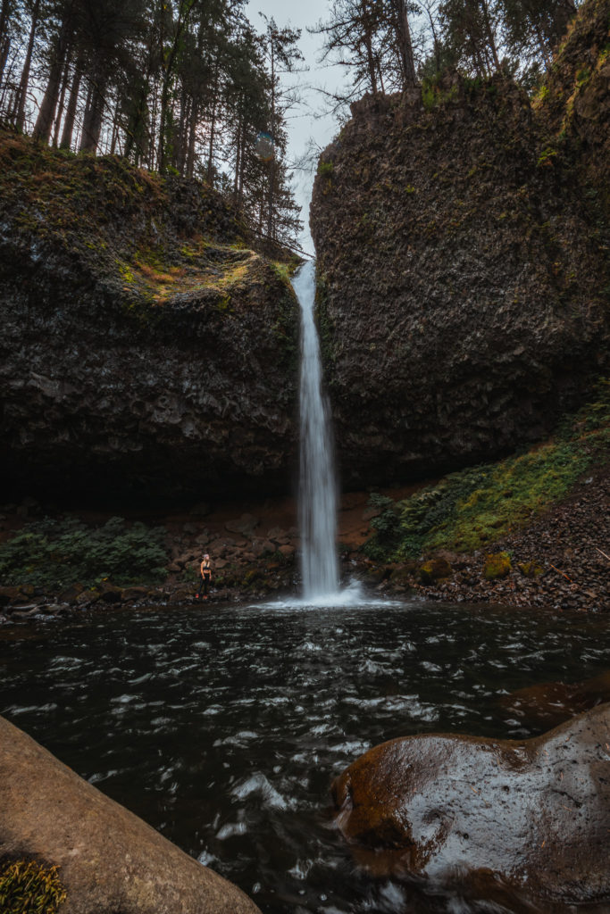 Waterfalls in the Columbia River Gorge