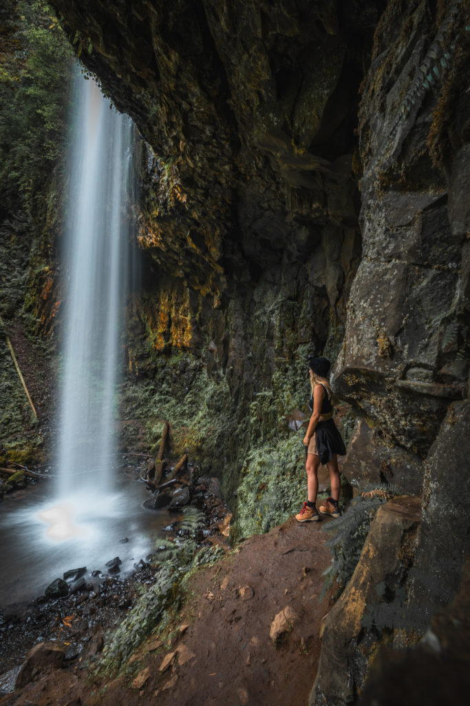 Waterfalls in the Columbia River Gorge