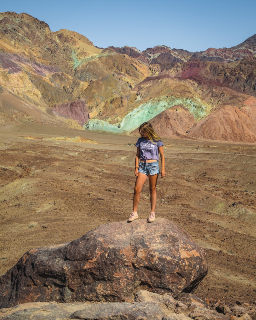 Artists Palette in Death Valley