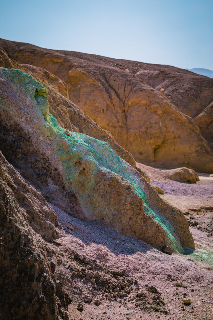 Colors of Artists Palette in Death Valley