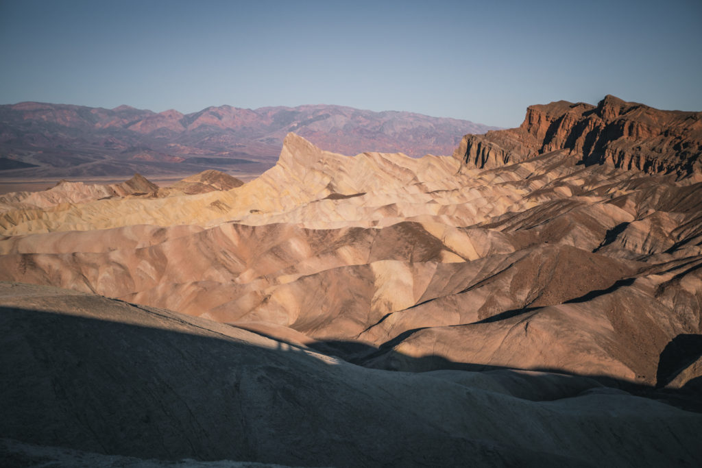 Zabriskie Point in Death Valley