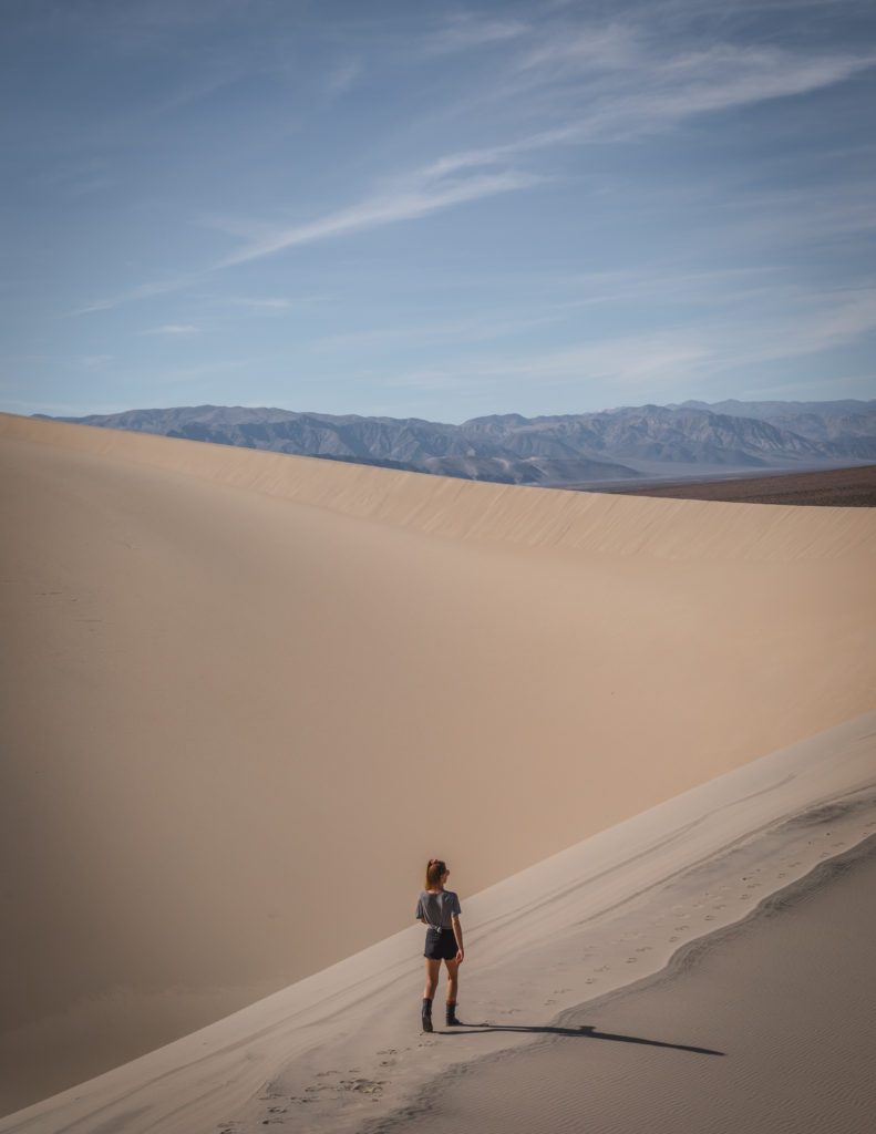 Eureka Dunes in Death Valley