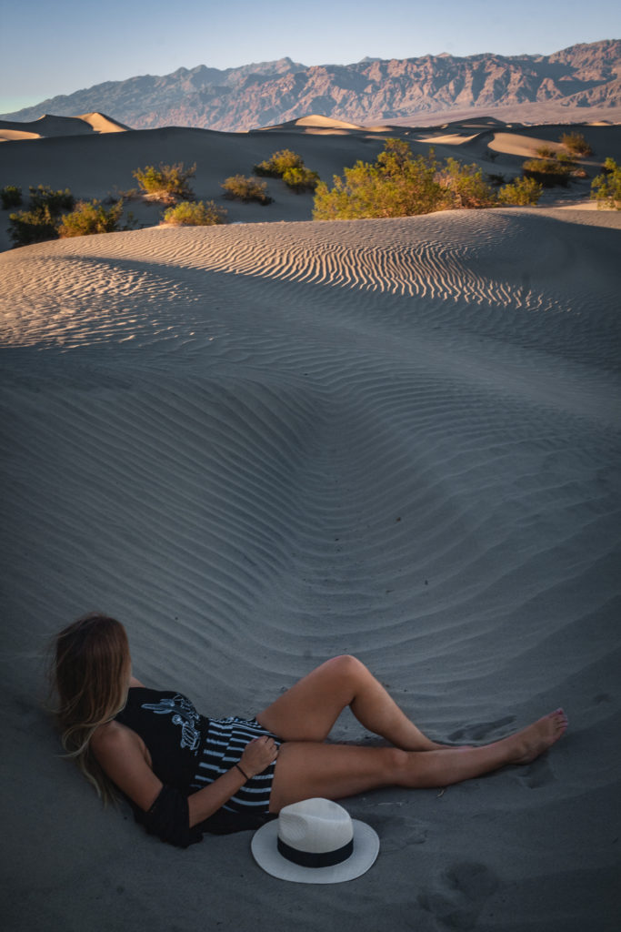 Dip in Sand Dunes