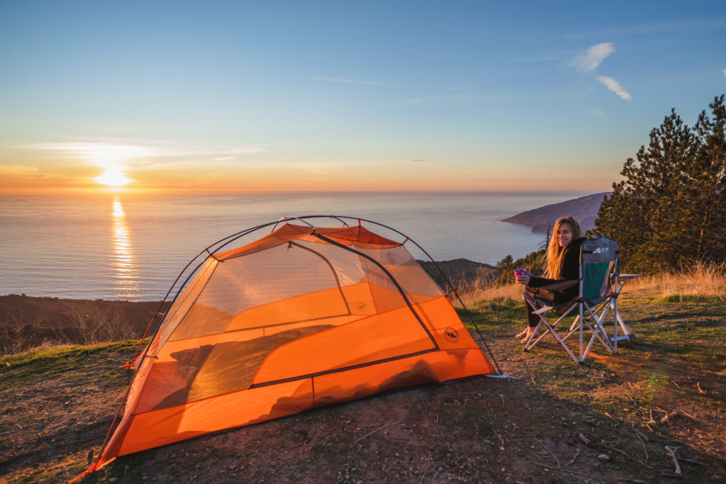 Camping in Big Sur