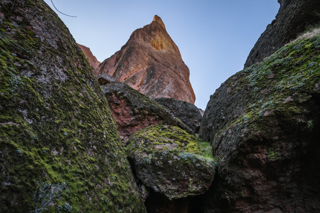 Rock climbers on Pinnacles