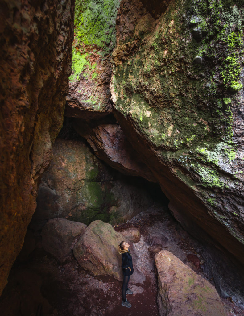 Hiking the caves in Pinnacles National Park