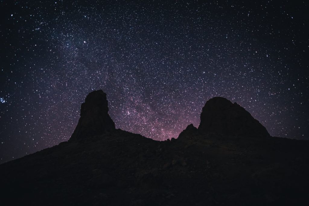 Astrophotography with the pinnacles