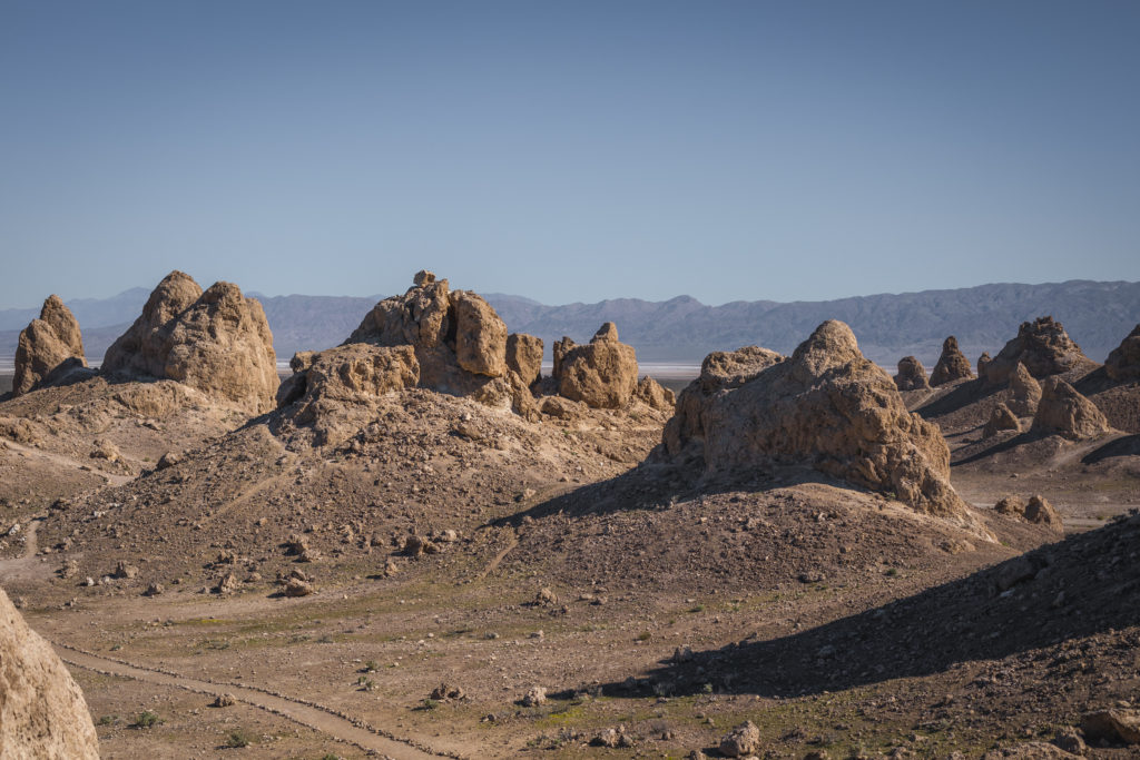 Views of the pinnacles from afar