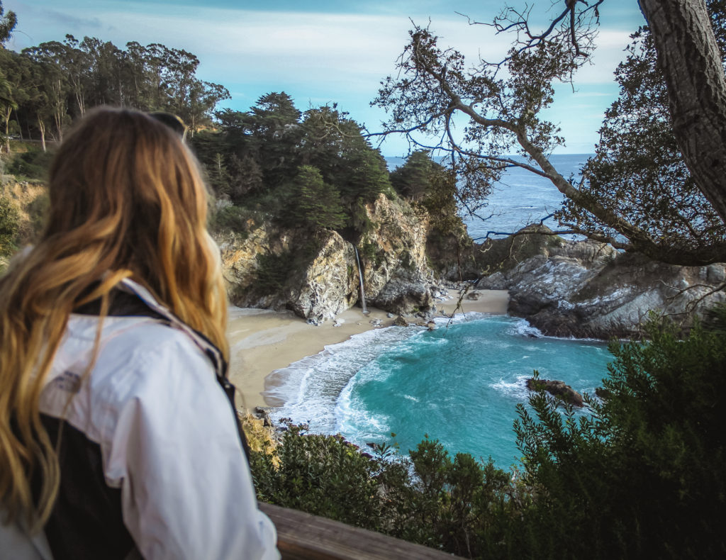 Me in front of McWay Falls