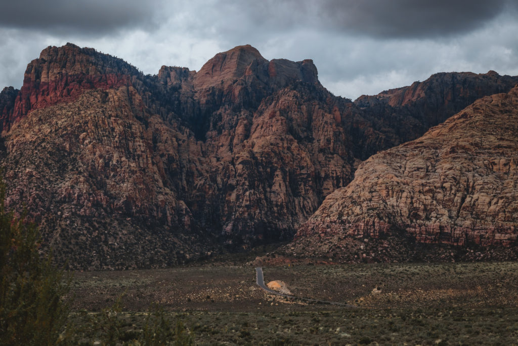Scenic Drive in Red Rock Canyon