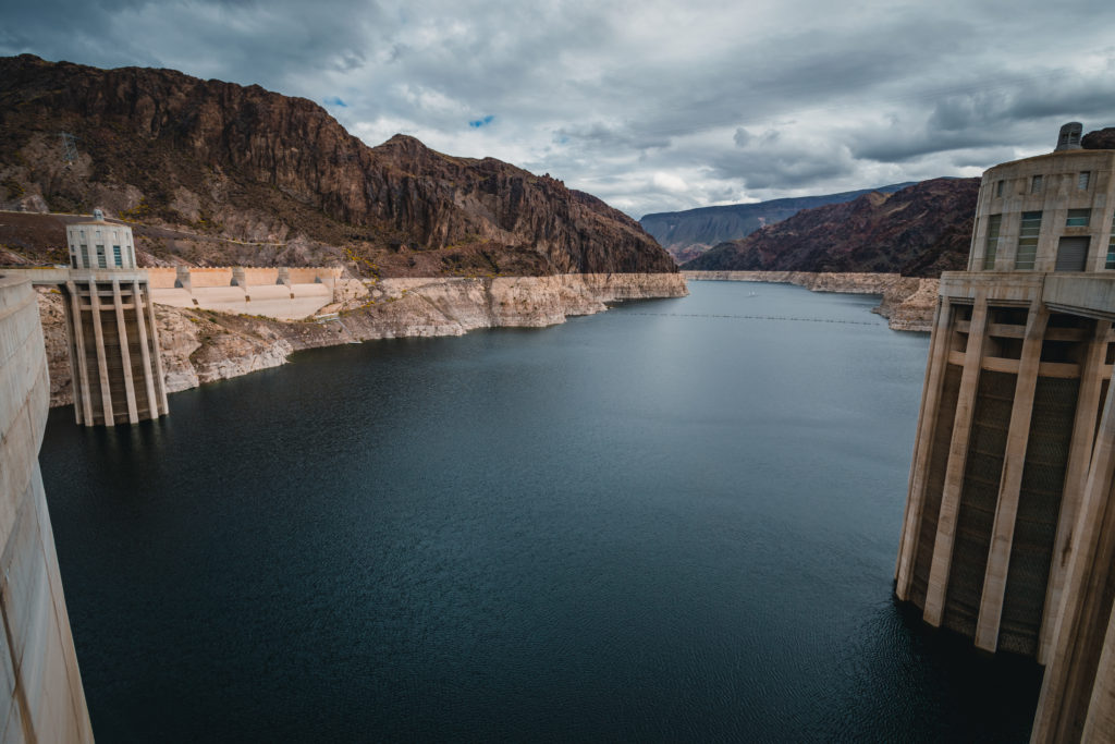Colorado River at the Hoover Dam