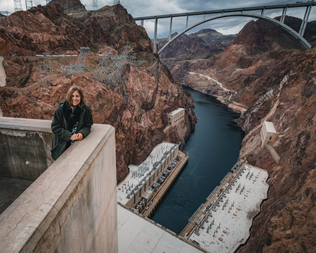 Visiting the Hoover Dam from Above