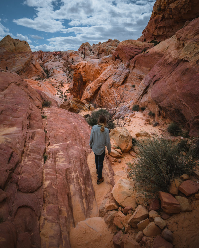 White Domes Trail in Valley of Fire State Park