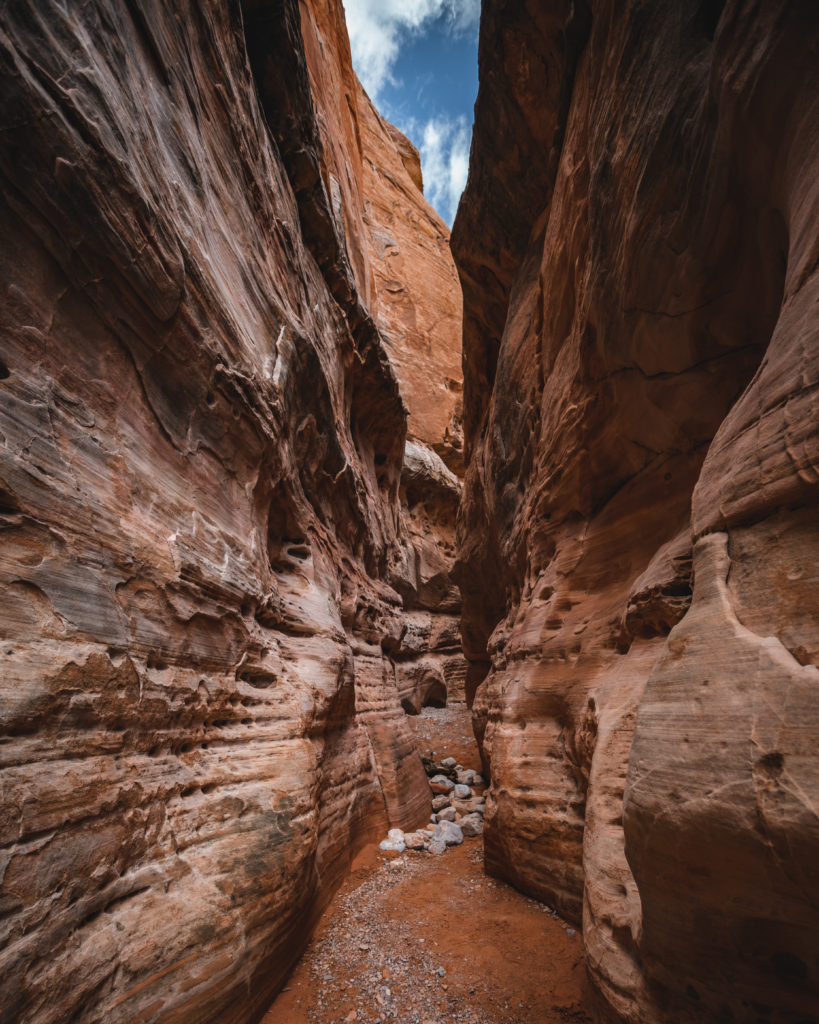 Slot Canyons on the White Domes Trail