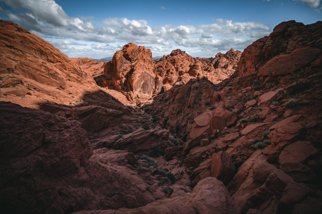 Rainbow Vista Trail in Valley of Fire State Park